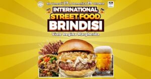 Brindisi, dal 27 al 29 ottobre 2023 la 106esima tappa dell”International Street Food’ in Viale Regina Margherita