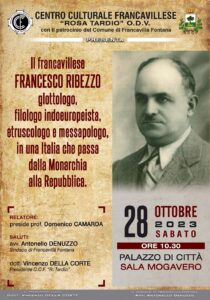 Francavilla Fontana, iniziative per celebrare Francesco Ribezzo