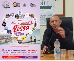 Brindisi, domenica 26 novembre torna la ‘Camminata Rossa’ a cura del maestro Carmine Iaia e di ‘Uniti per lo Sport’