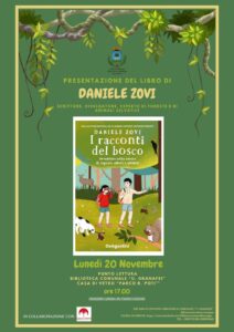 Mesagne, lunedì 20 novembre al Parco Potì presentazione del libro ‘I racconti del bosco’