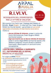 ‘R.I.VI.VI.’, martedì 28 novembre sottoscrizione del protocollo di adesione a Brindisi