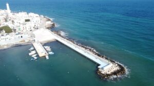 Fasano, terminati i lavori di riqualificazione del Molo di Torre Canne
