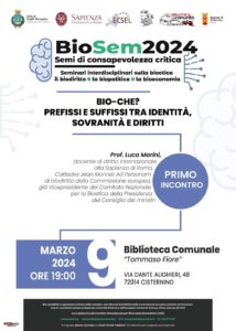 La bioetica in Valle d’Itria