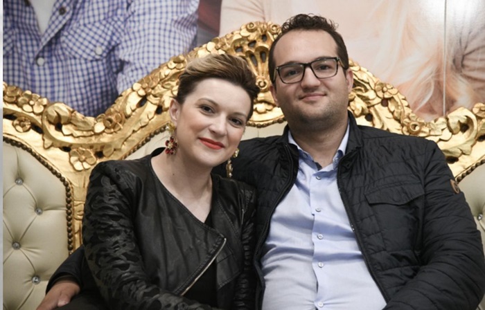 Fabio Di Maggio e la moglie Elsa Occhilupo