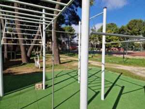 Francavilla Fontana, allestita un’area sportiva in Villa Comunale