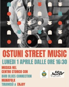 ‘Ostuni Street Music’, Pasquetta in musica nel cuore della città