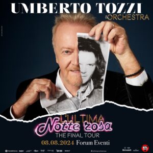 San Pancrazio S.no, l’8 agosto concerto di Umberto Tozzi
