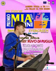 Erchie, Federico Di Pietrangelo al ‘Premio Mia Martini 2024’