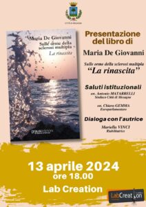 Mesagne, ‘Sulle orme della sclerosi multipla’ di Maria De Giovanni