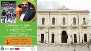 ‘Ciclismo e leggende’, martedì 23 aprile a Torre S. Susanna