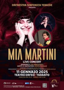 L’omaggio a Mimì dell’Orchestra Tebaide con Lisa Manosperti e Mimmo  Cavallo. Un gran galà in onore di Mia Martini